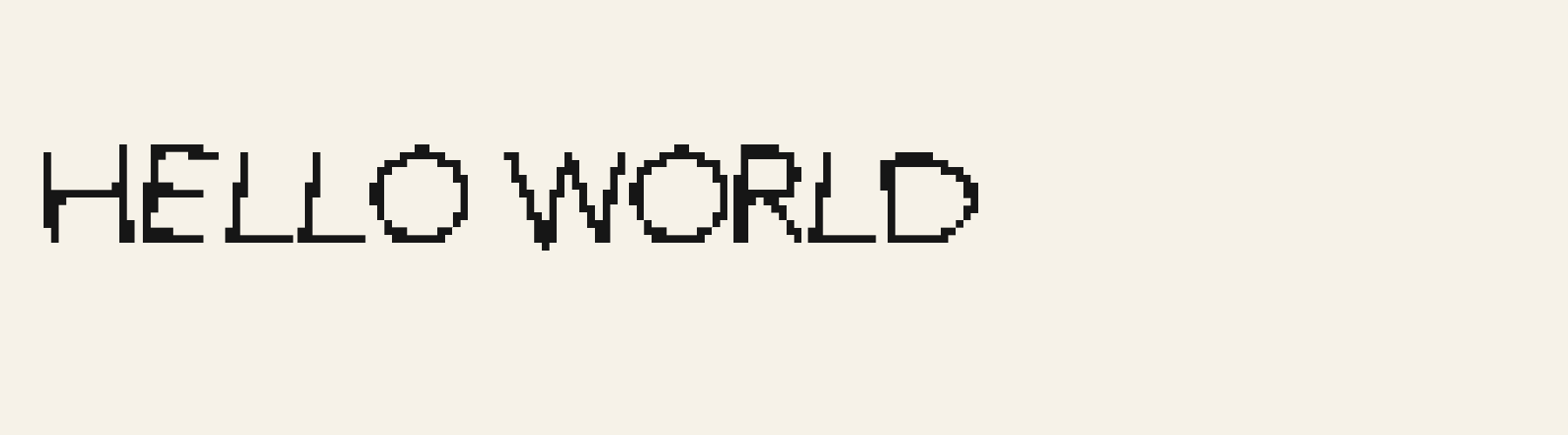 Doodle Pixel cover specimen