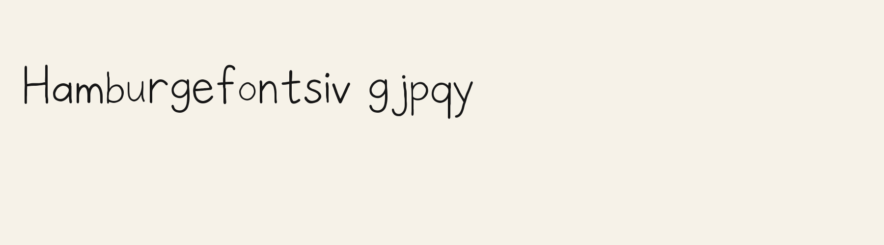 Kids Pencil Wobble lowercase specimen