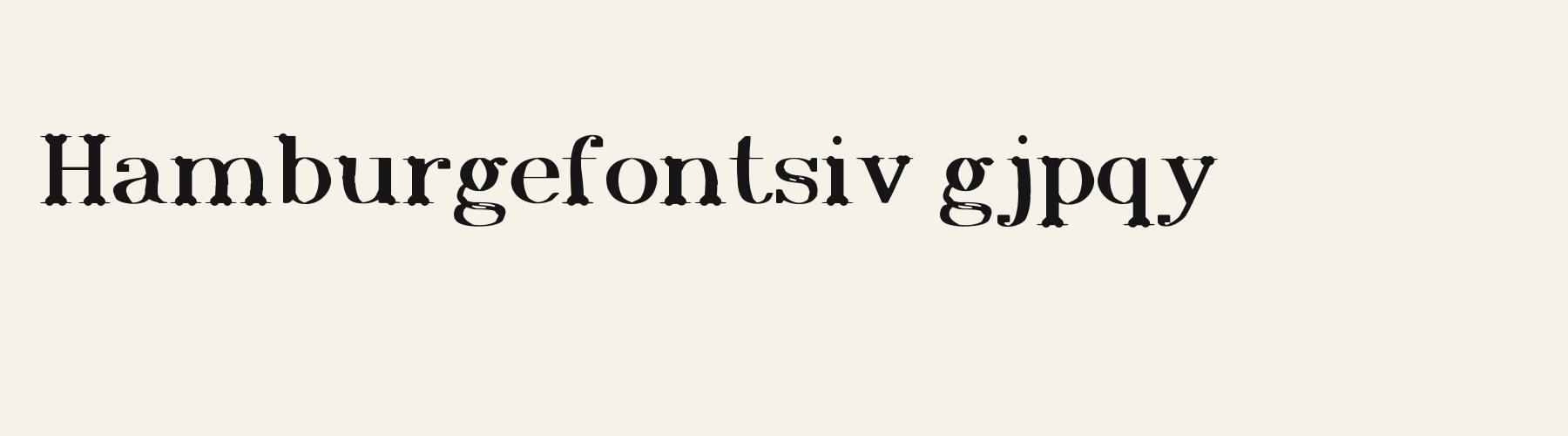 Couture Display lowercase specimen