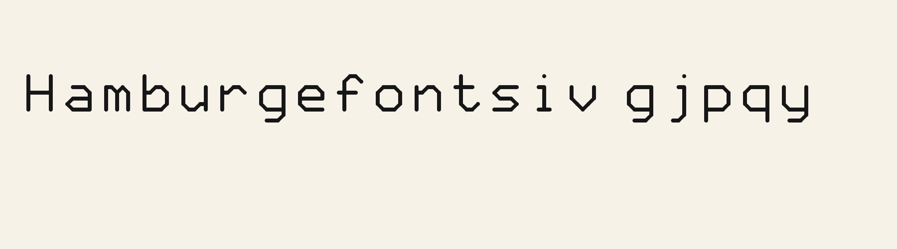 Mono Terminal Round lowercase specimen