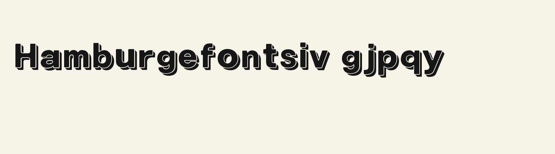 Cove Joint Sans 3d lowercase specimen