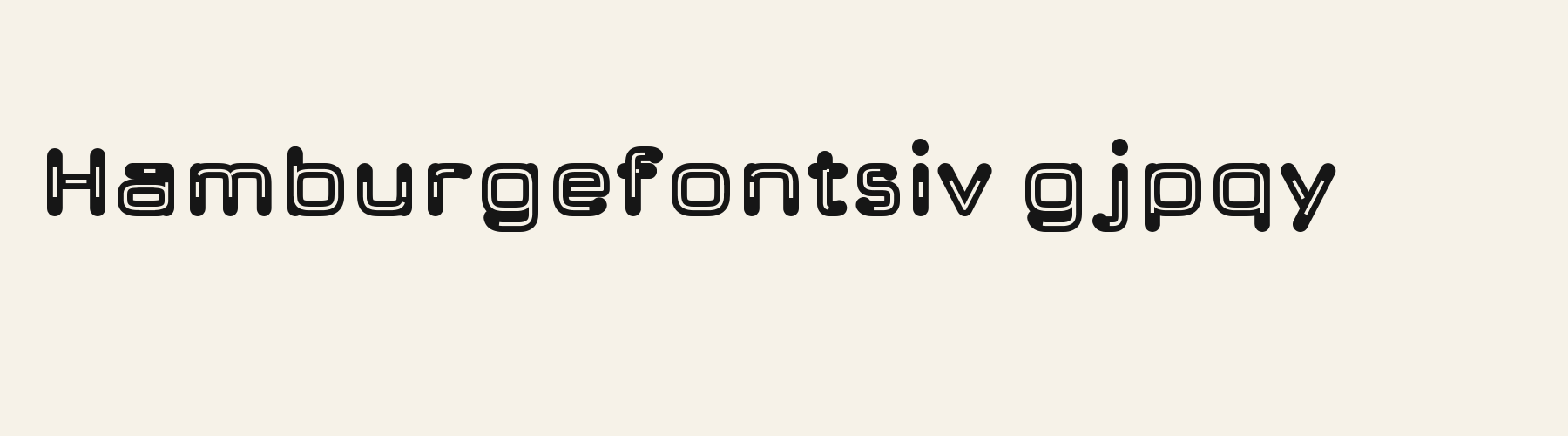Ballroom Inline lowercase specimen
