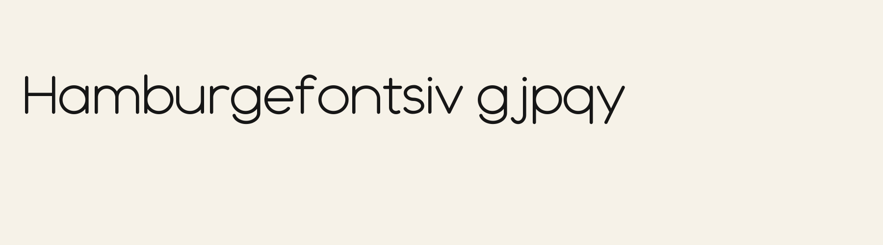 Plaza Sans lowercase specimen