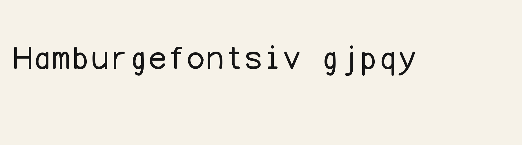 Script Console lowercase specimen