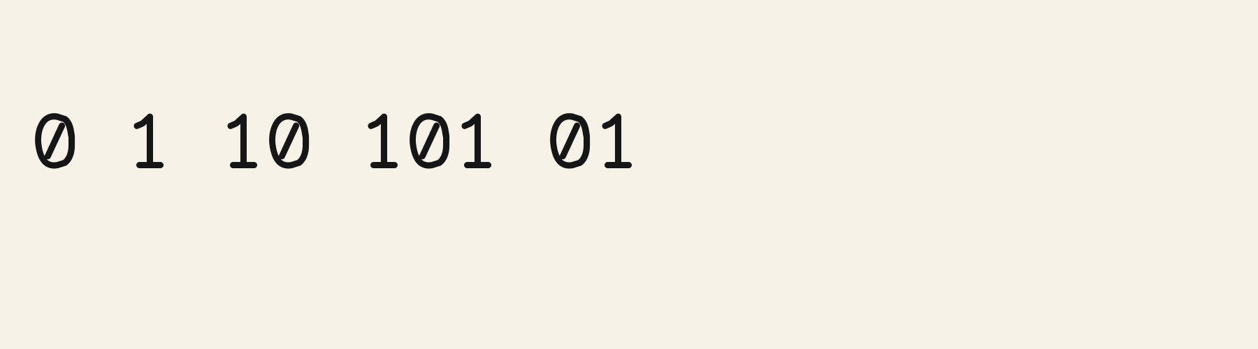 Script Console numbers specimen