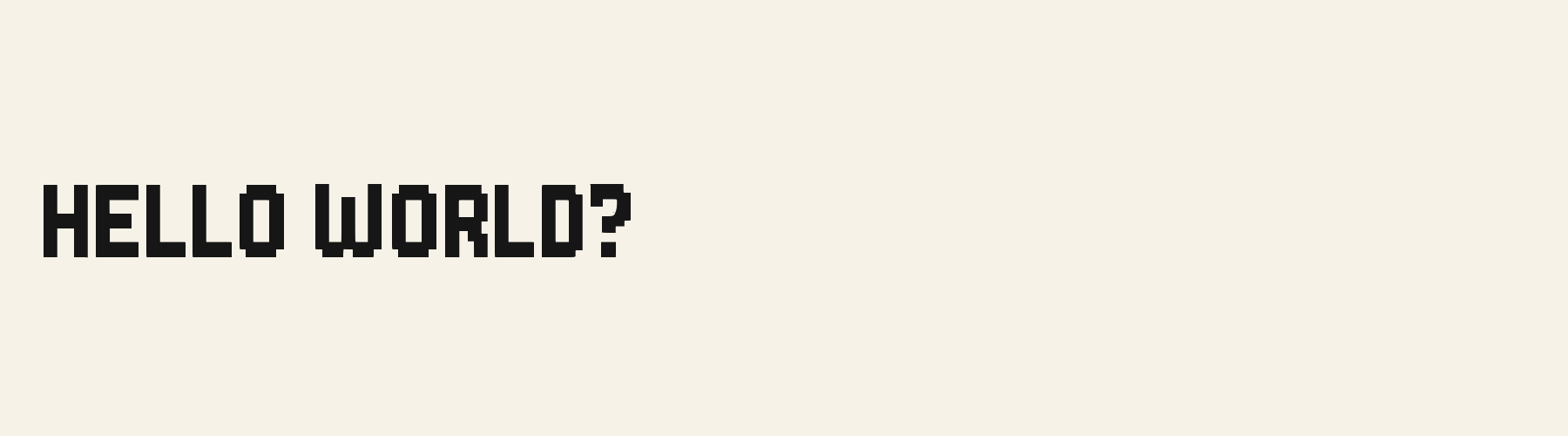 Magma Cipher Grotesk pangram specimen
