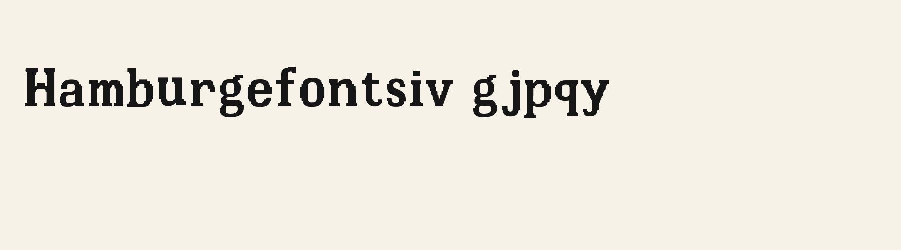 Stepped Arch Deco lowercase specimen