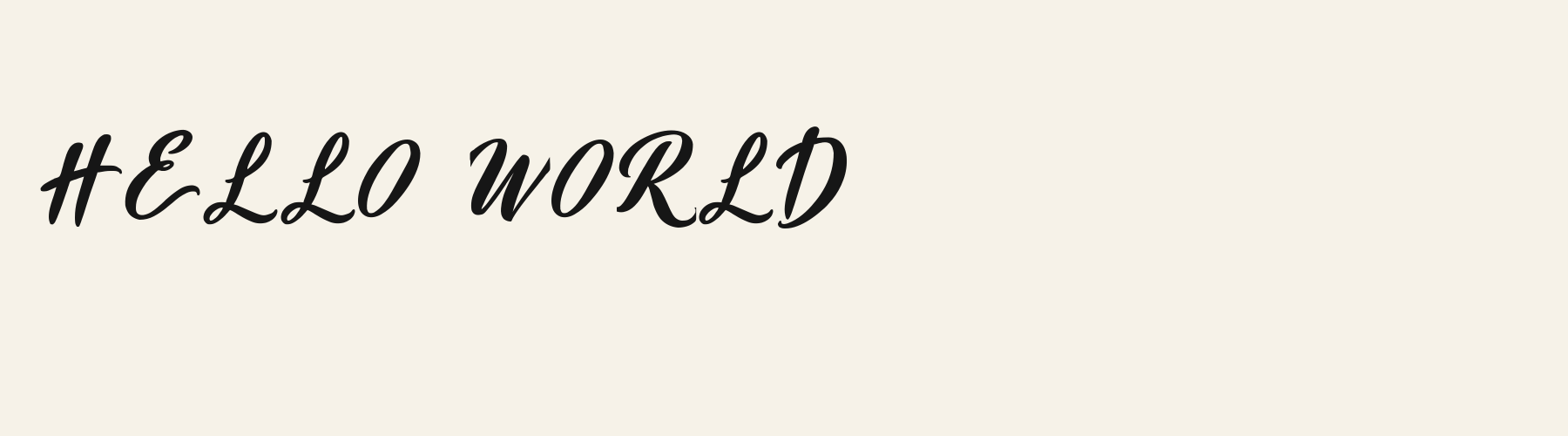 Script Signpainter Swash cover specimen