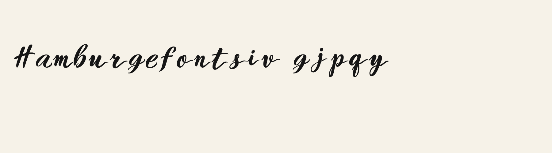 Script Signpainter Swash lowercase specimen