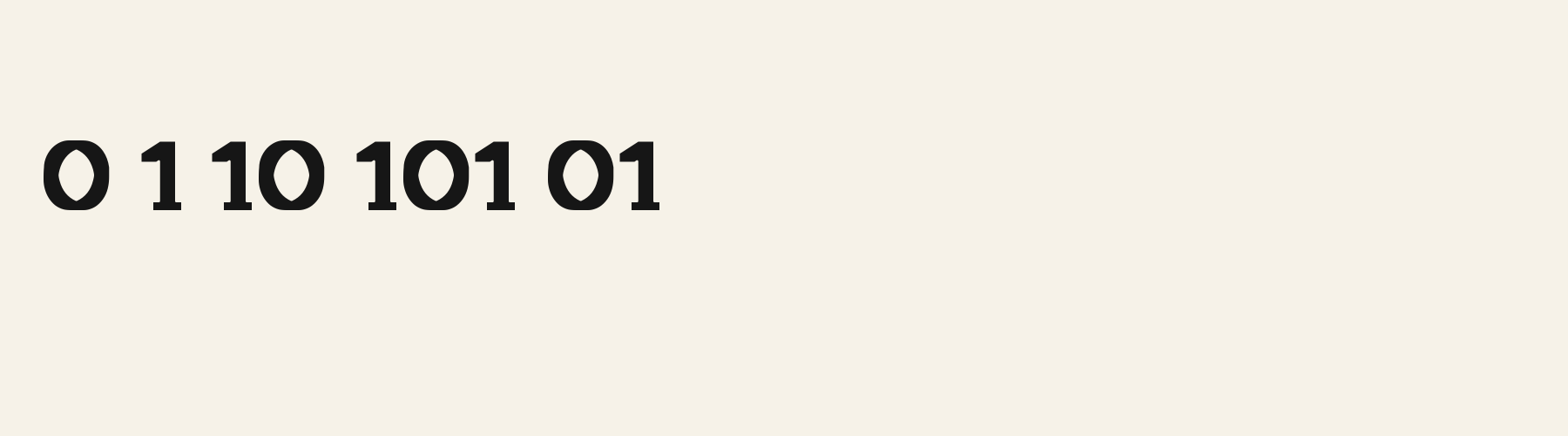 Beacon Slab numbers specimen