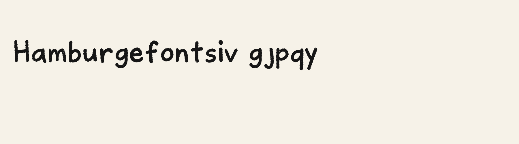 Kids Crayon Print lowercase specimen