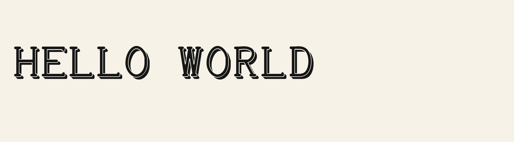 Carbon Typewriter 3D cover specimen
