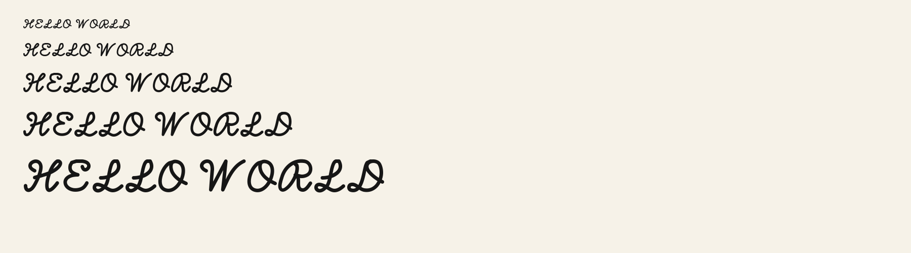 Ember Script waterfall specimen
