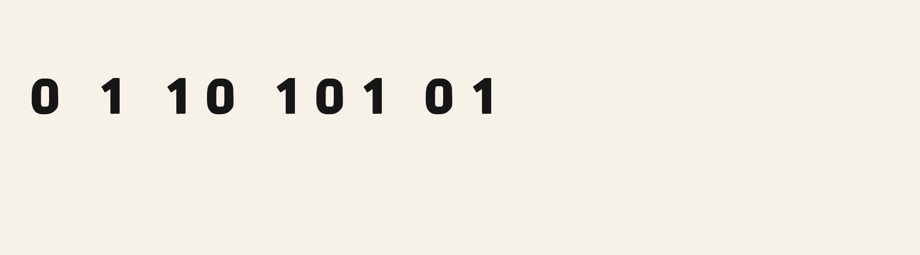 Marker Broad Flat numbers specimen