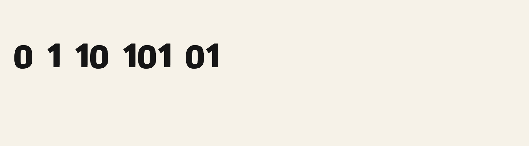 Marker Broad Flat numbers specimen
