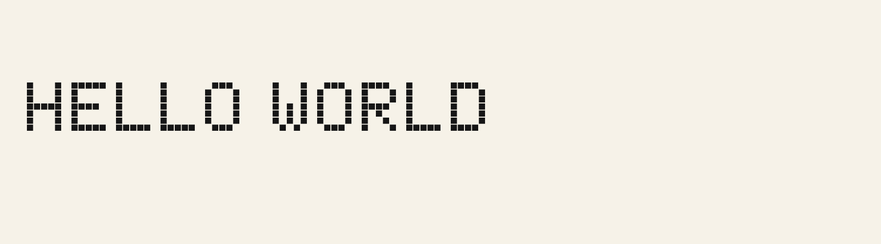 Pixel Arcade Bold cover specimen