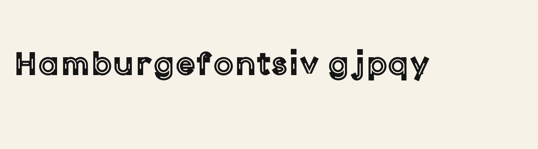 Radio Deco lowercase specimen