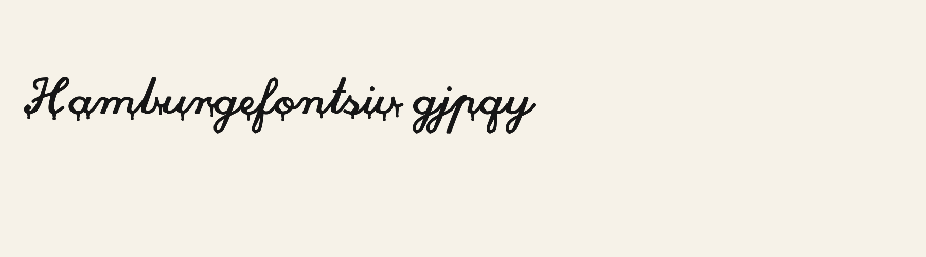 Phantom Script lowercase specimen