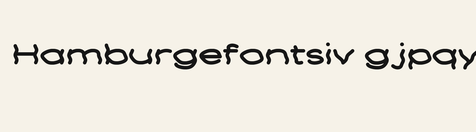 Funk Wide lowercase specimen