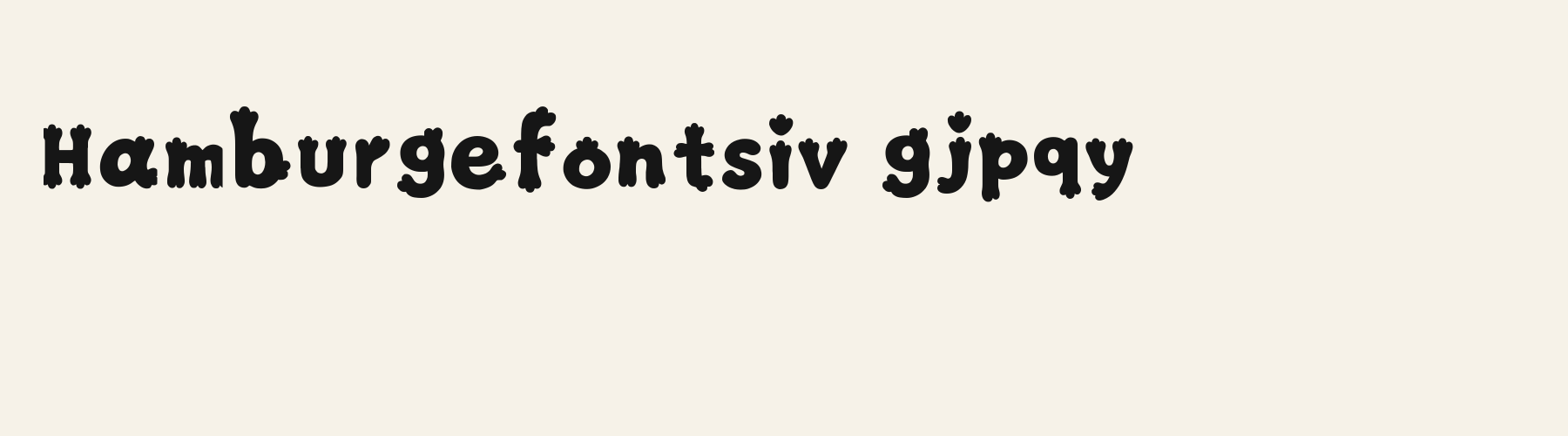 Bubble Soft Petal lowercase specimen