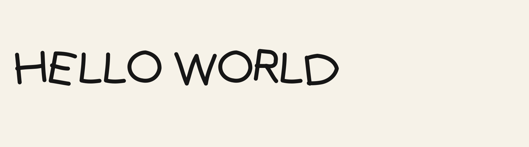 Wobble Print cover specimen