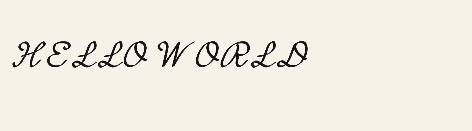 Sleigh Script cover specimen