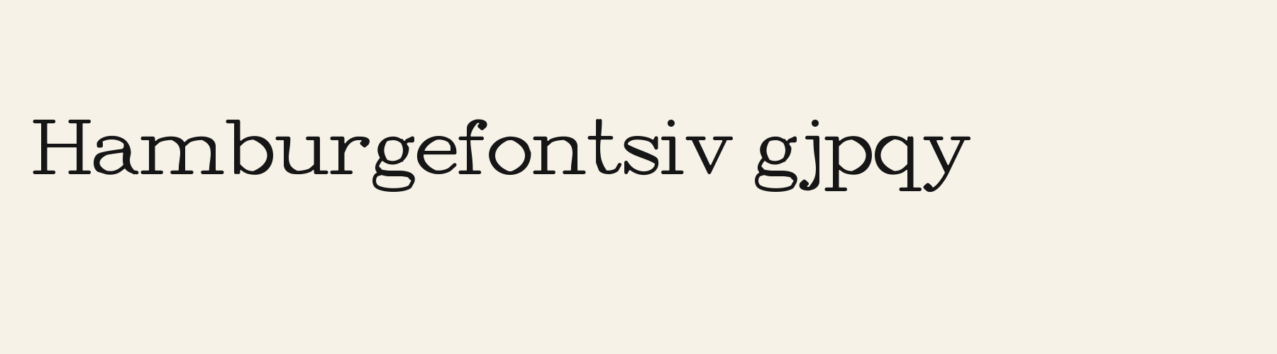 Scholar Roman lowercase specimen