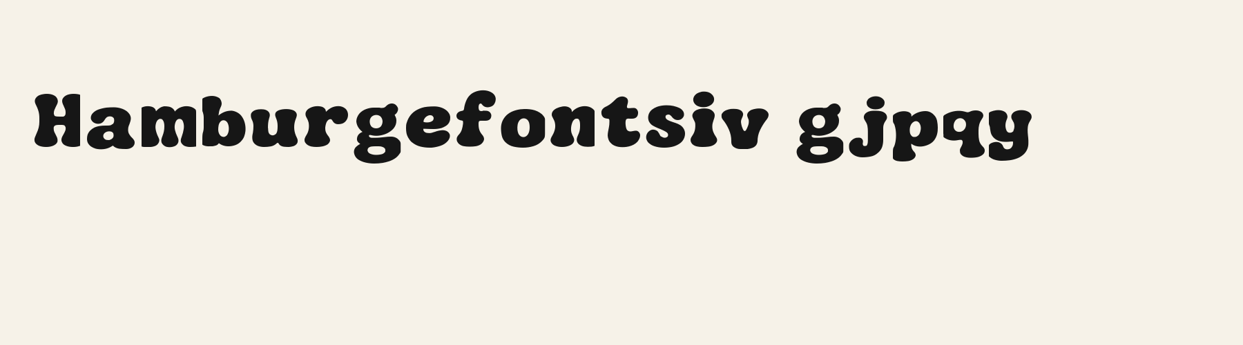 Retro Disco Groove lowercase specimen