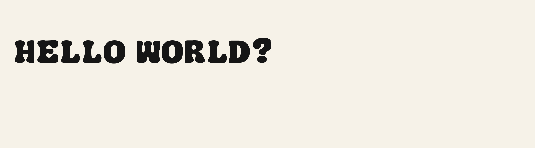 Retro Disco Groove pangram specimen