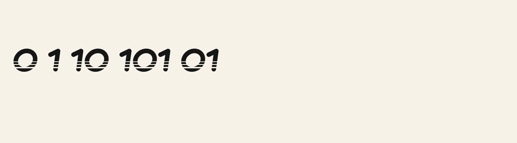 Turbo Round numbers specimen