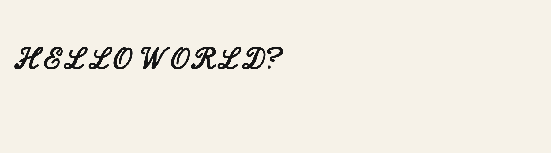 Needle Formal pangram specimen