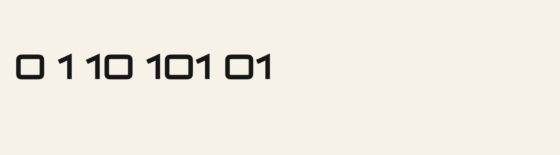 Hull Block numbers specimen