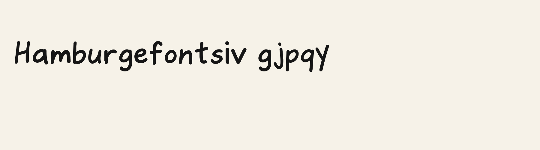 Kids Backslant Print lowercase specimen