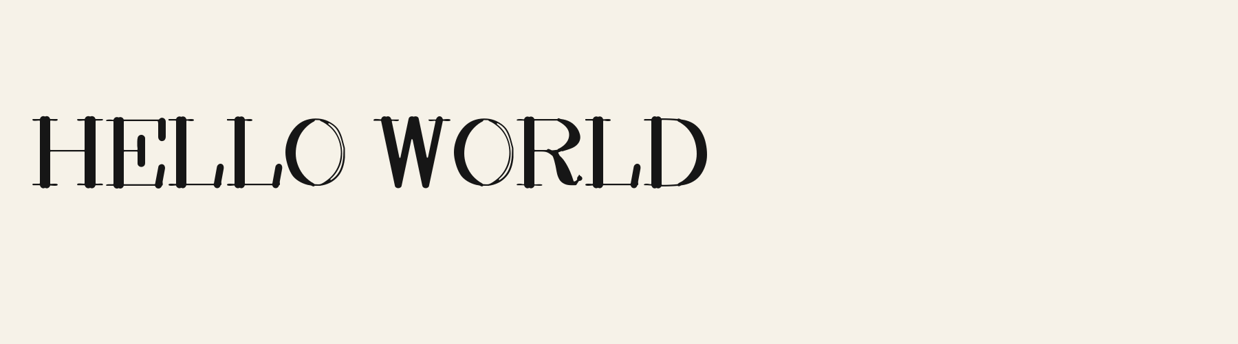 Pointe Serif cover specimen
