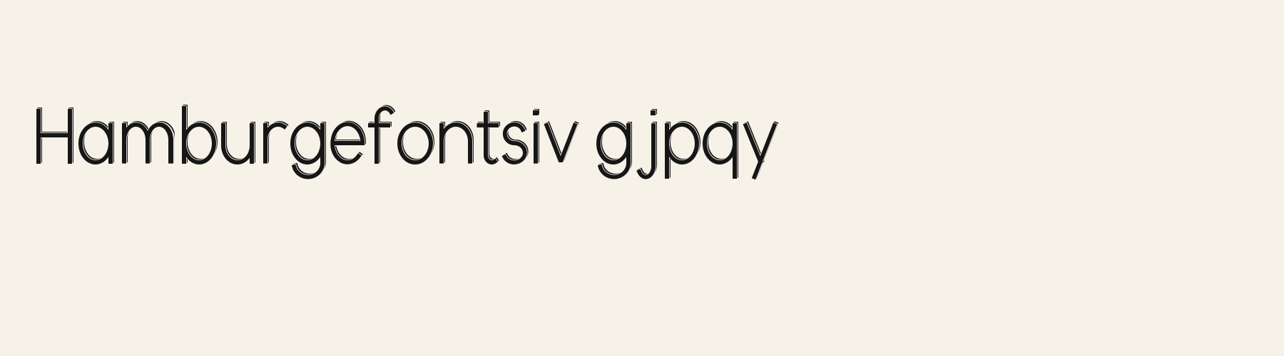 Atrium Sans 3D lowercase specimen