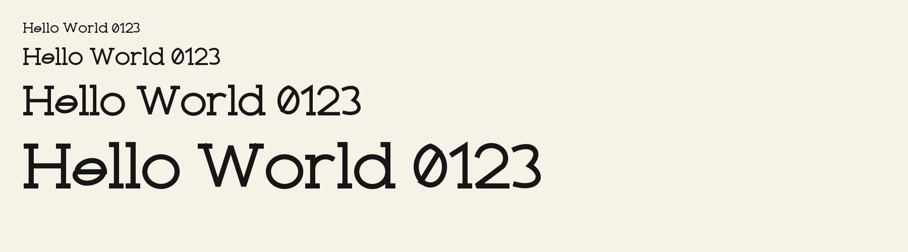 Crown Arch Slab sizes specimen
